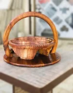 Wooden Dry Fruit Tukri - Image 2